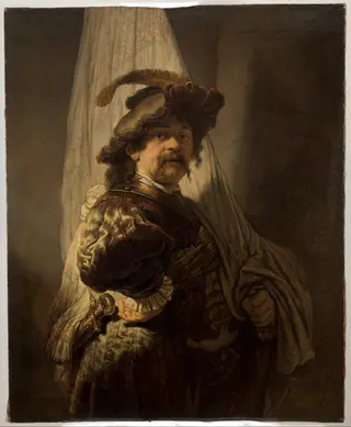 The Standard Bearer, by Rembrandt van Rijn