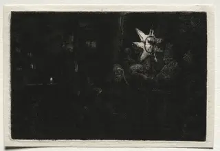 The Star of Kings: A Night Piece, by Rembrandt van Rijn