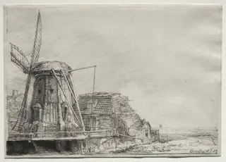 The Windmill, by Rembrandt van Rijn