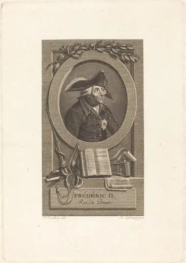 Frederick the Great, King of Prussia, by Remi-Henri-Joseph Delvaux