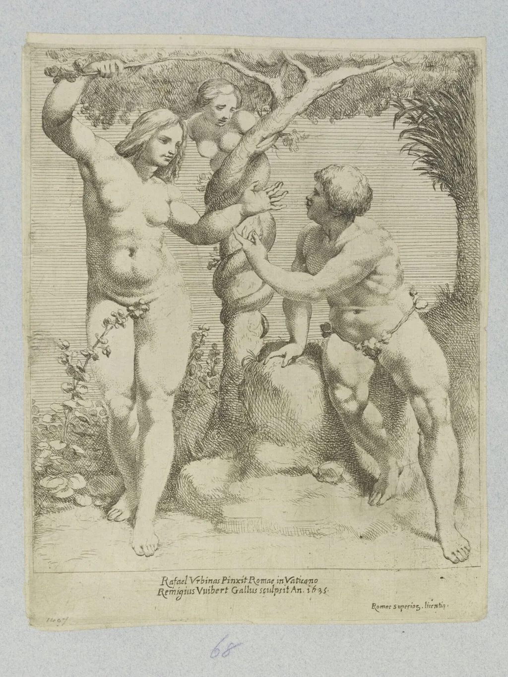 The Temptation, by Rémy Vuibert, 1635