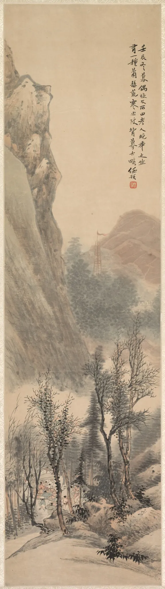 Landscape, by Ren Yu, unspecified, 1896