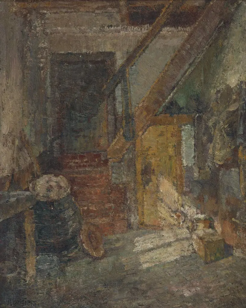An Old Corner, by René Bosiers