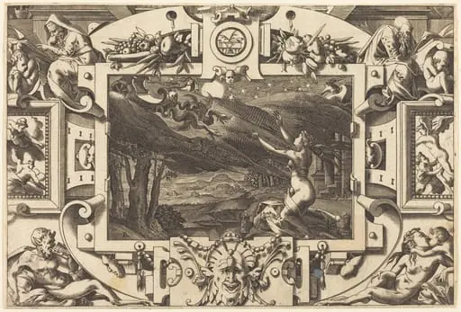 The Incantation of Medea, by René Boyvin