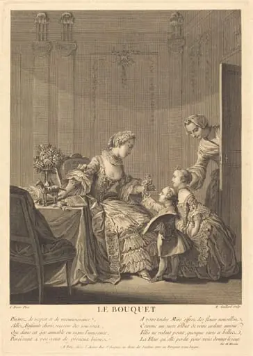 Le bouquet, by René Gaillard