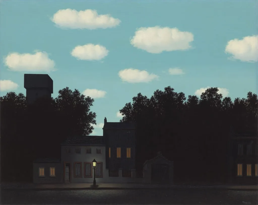Untitled, by René Magritte, oil, 1950