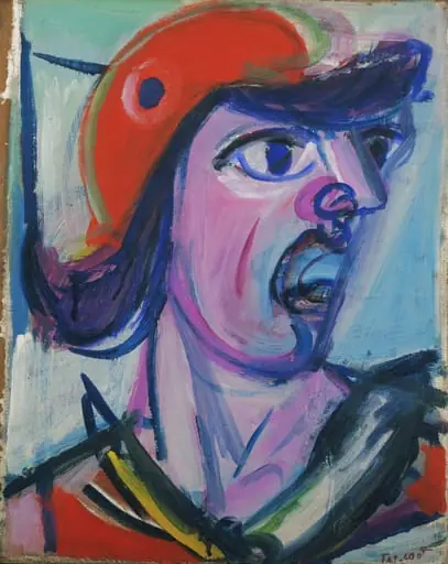 Untitled, by René Pierre Tal-Coat, 1945