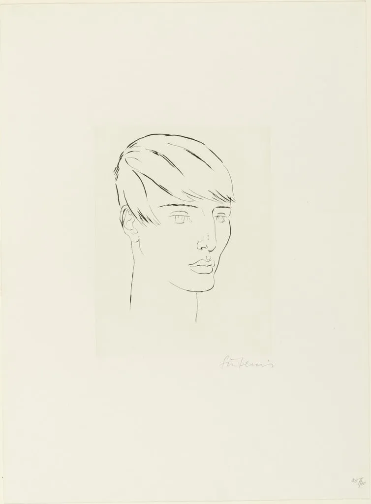 Untitled, by Renée Sintenis, ink, 1925