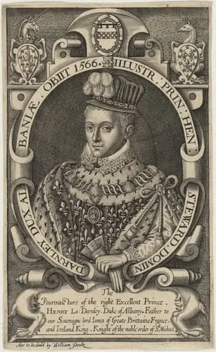 Henry Stuart, Lord Darnley, by Renold Elstrack