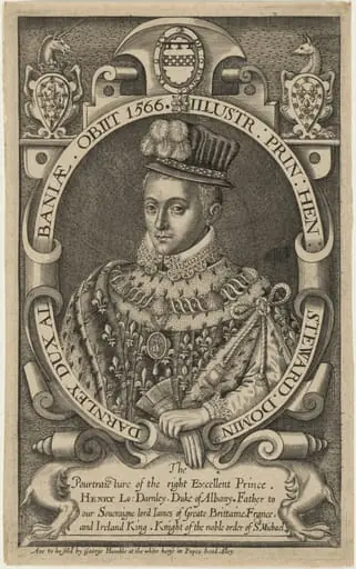 Henry Stuart, Lord Darnley, by Renold Elstrack