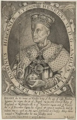 Henry VI of England, by Renold Elstrack