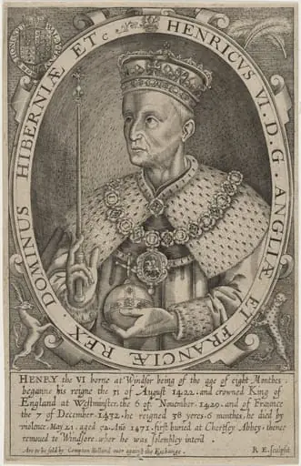 Henry VI of England, by Renold Elstrack