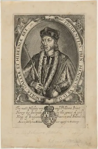 Henry VII of England, by Renold Elstrack