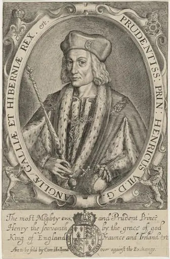 Henry VII of England, by Renold Elstrack