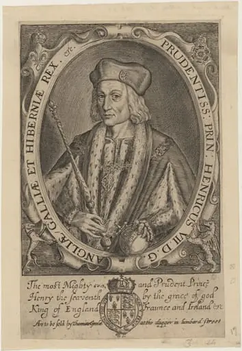 Henry VII of England, by Renold Elstrack
