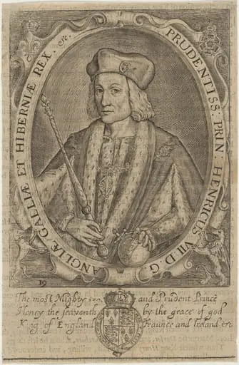 Henry VII of England, by Renold Elstrack