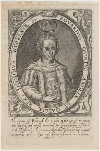 King Edward V, by Renold Elstrack