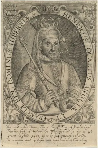 King Henry IV of England, by Renold Elstrack