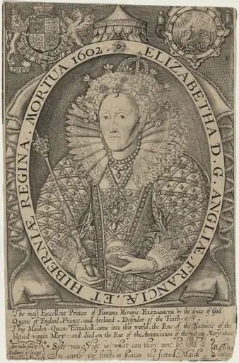 Queen Elizabeth, by Renold Elstrack