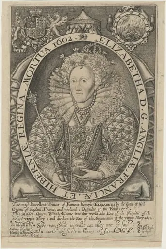 Queen Elizabeth, by Renold Elstrack