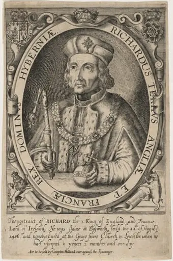 Richard III of England, by Renold Elstrack