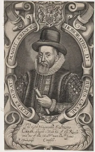 Sir Julius Caesar, by Renold Elstrack