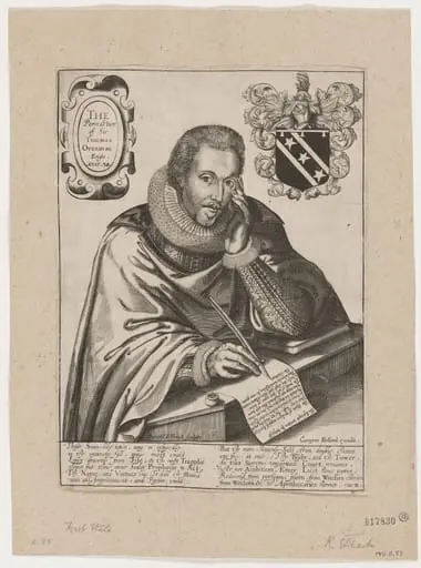 Sir Thomas Overbury, by Renold Elstrack