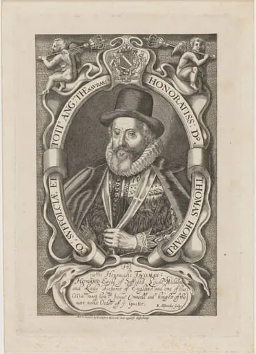 Thomas Howard, First Earl of Suffolk, by Renold Elstrack
