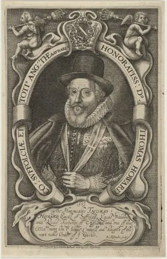 Thomas Howard, First Earl of Suffolk, by Renold Elstrack