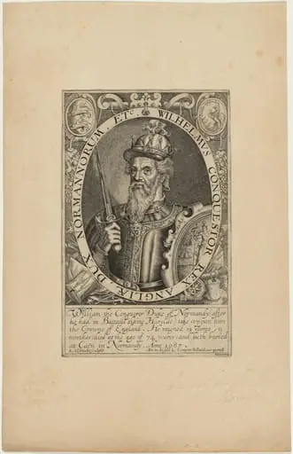 William I of England, by Renold Elstrack