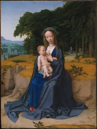 Rest on the Flight into Egypt, by Gerard David