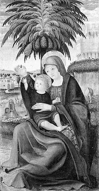 Rest on the flight to Egypt