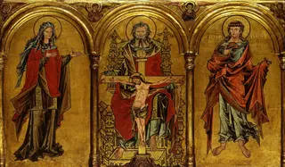 Retable with the seat of mercy