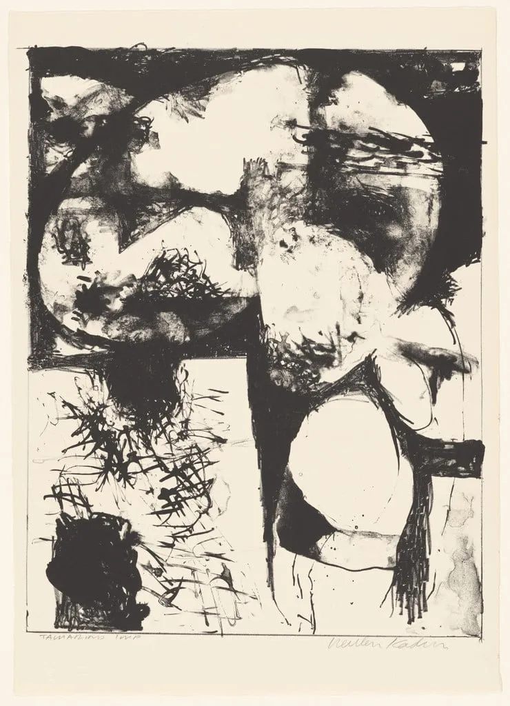 Untitled, by Reuben Kadish, ink, 1961