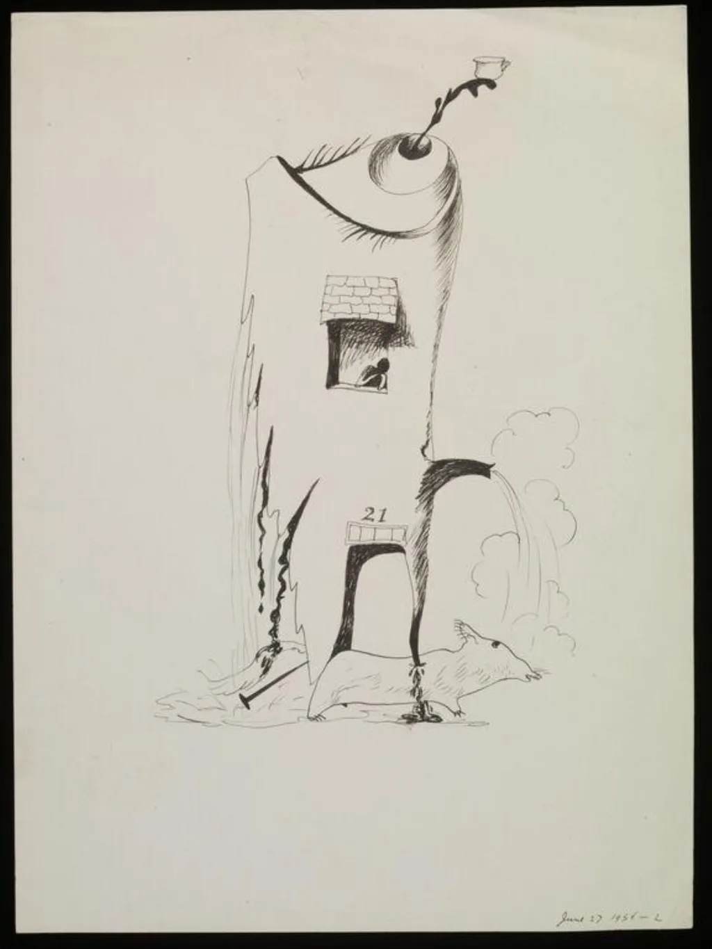Rat or Mouse, by Reuben Mednikoff, 1936