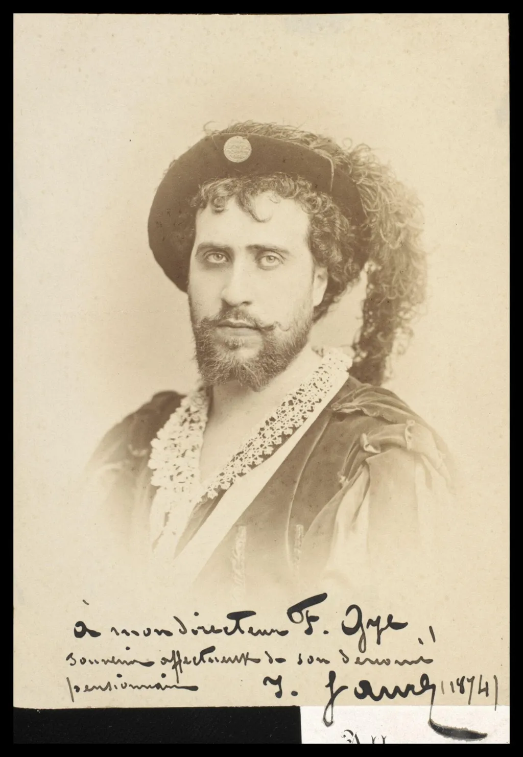 Guy Little Theatrical Photograph, by Reutlinger Studio, photographic, 1874