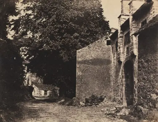 Gateway to Borwick Hall, Lancashire, by Rev. John Richardson Major