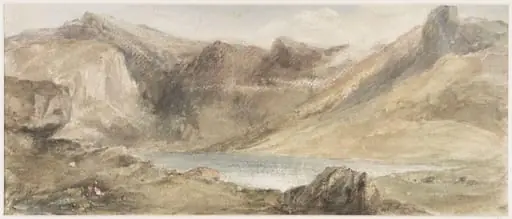Llyn Idwal, North Wales, by Reverend Thomas Raven