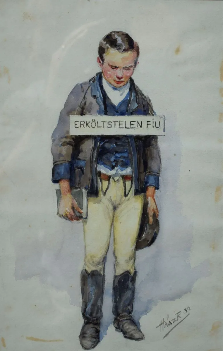 Elev, by Rezső Haáz, unspecified