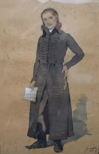 Pedagog, by Rezső Haáz