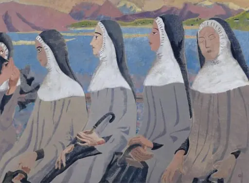 Nuns In A Boat Bound for Los Diaz Hernanos, by Rhoda Bickerdike
