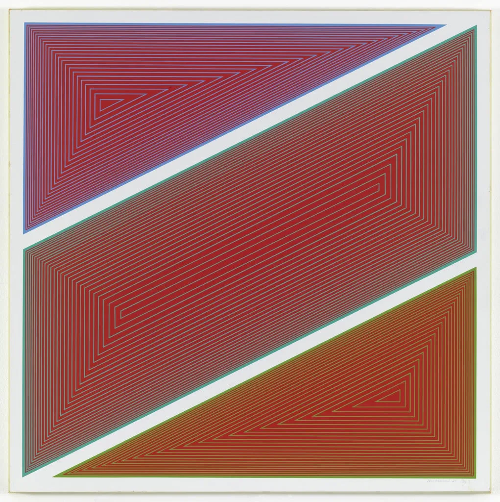Untitled, by Richard Anuszkiewicz, ink, 1968