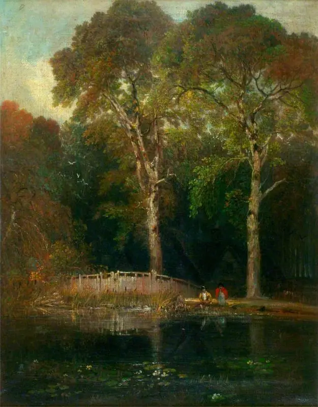 Near Virginia Water, by Richard Barrett Davis