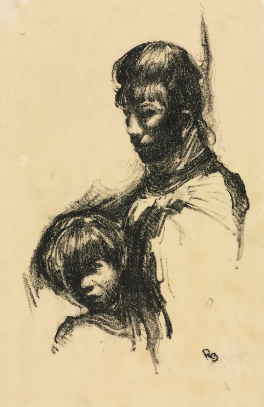 Mother and Child, by Richard Beatty, 1926