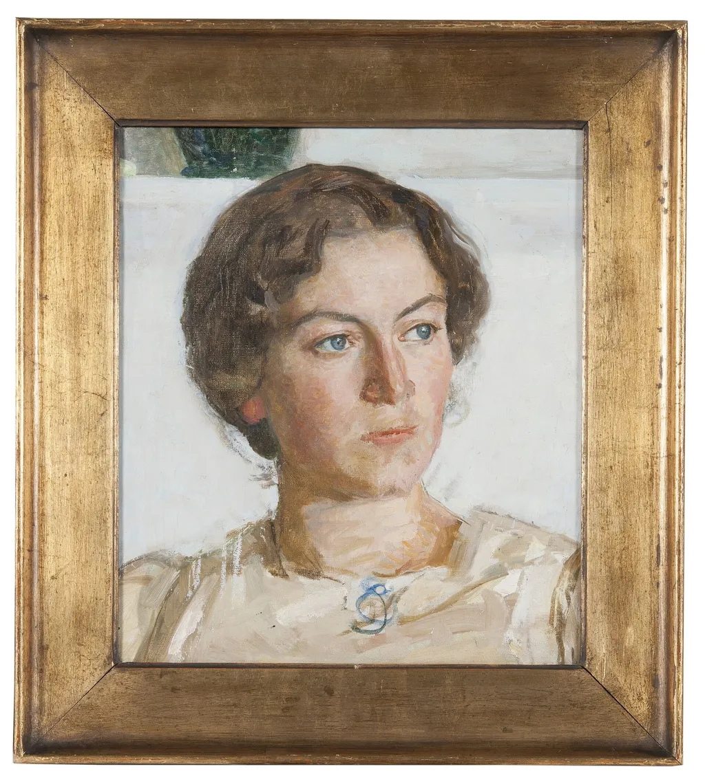 Portrait of Bodil Faber, by Richard Bergh, oil, 1905