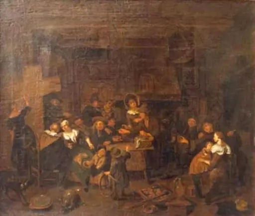 Vânzător în cârciumă țărănească, by Richard Brakenburgh