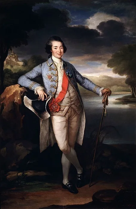 Alexander Kurakin, by Richard Brompton, oil
