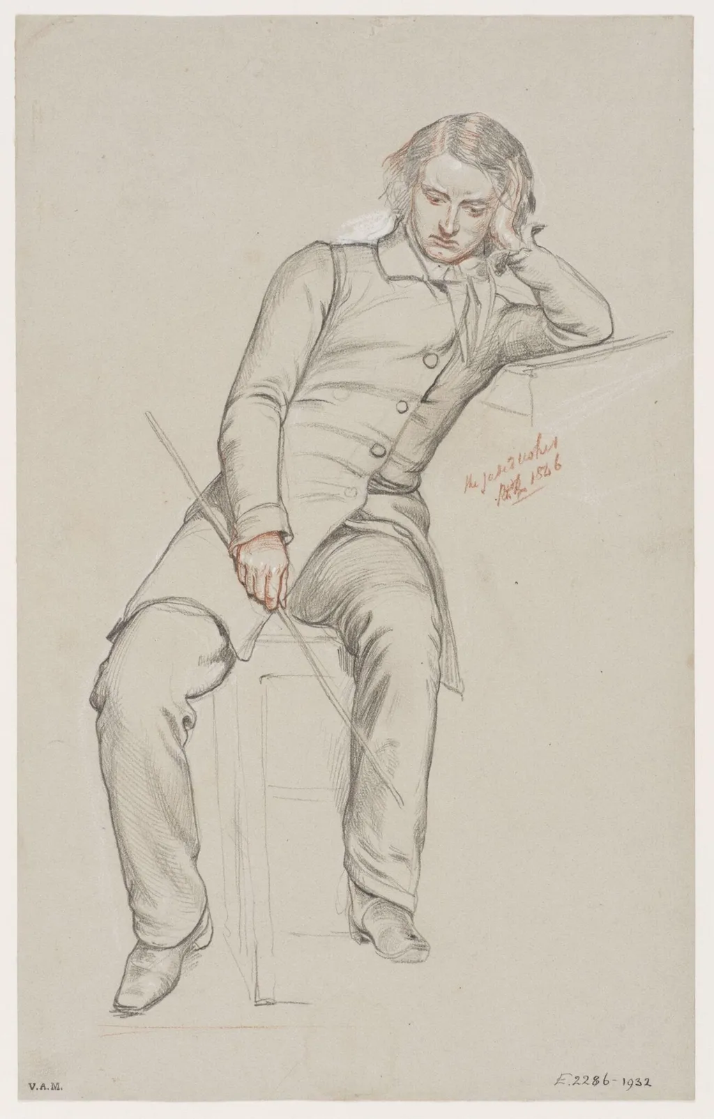 Untitled, by Richard CB, RA, ARA Redgrave, 1850