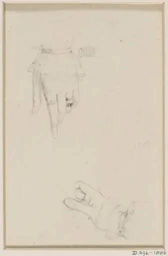 Study of hands, by Richard Cook