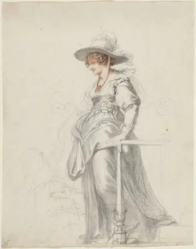 Maria Cosway with Her Daughter Louisa, by Richard Cosway